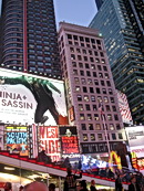 Times Square – nov� filmov� hit Ninja Assassin.